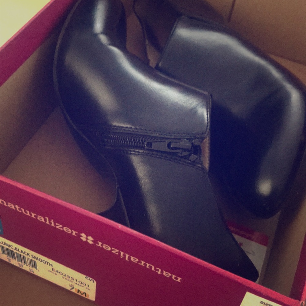 Black booties